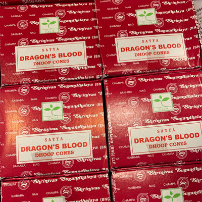 Satya Dragons Blood Cones