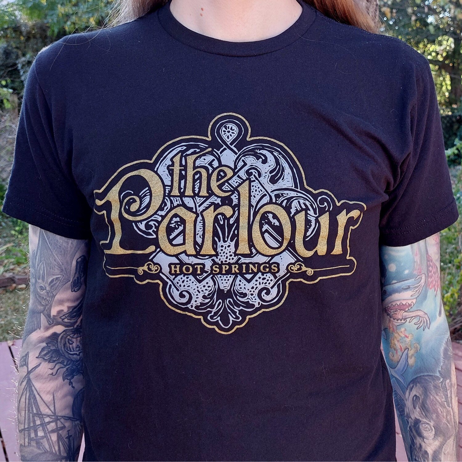 The Parlour T-shirt Metallic