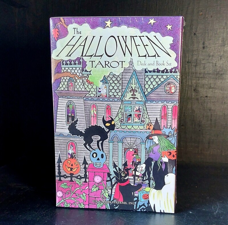 Halloween Tarot Deck & Book