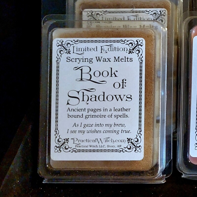 TPW Scrying Wax Melt - Book of Shadows