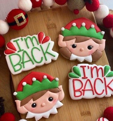 I'm Back!! Elf Cookie Set