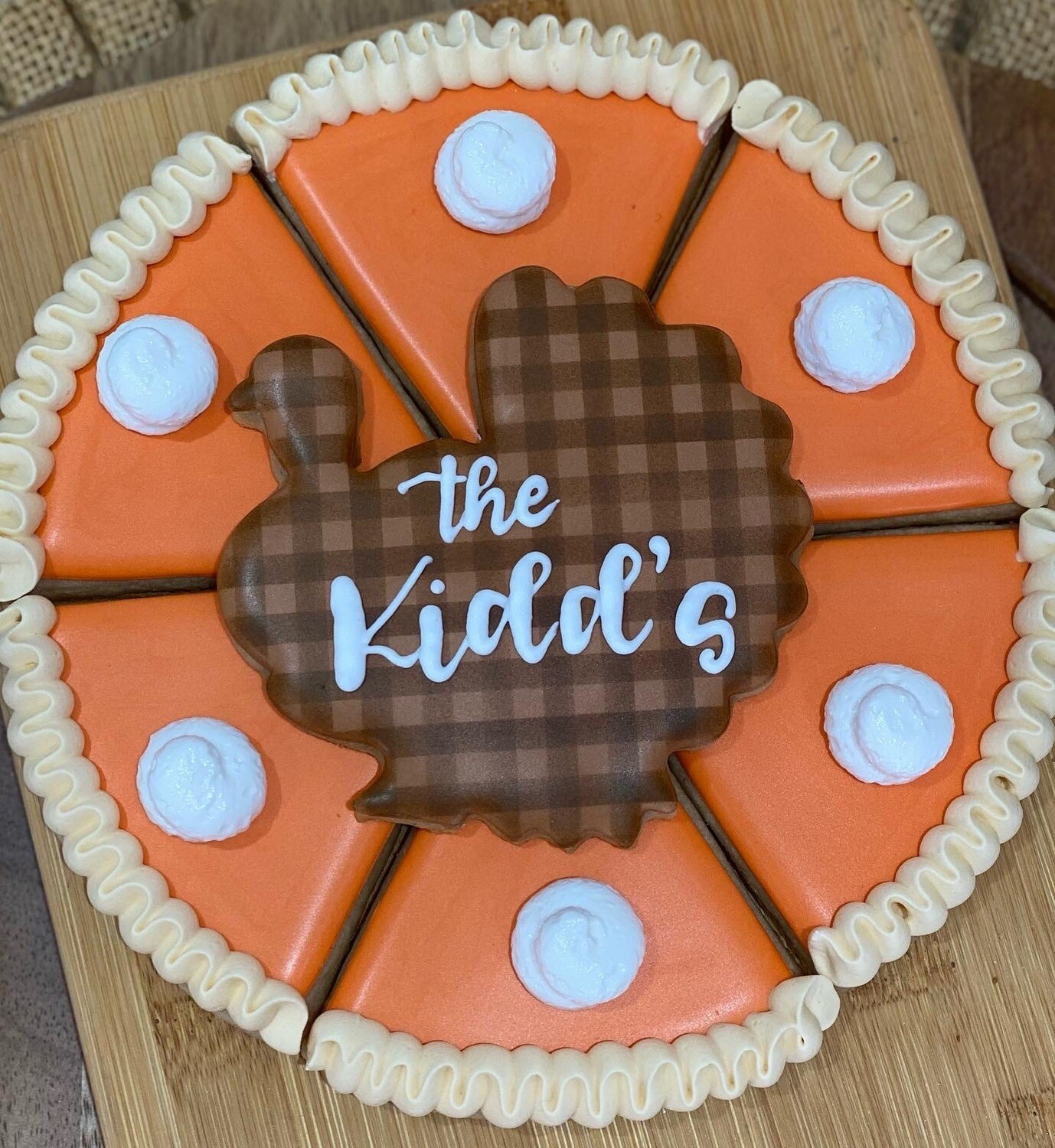 Personalized Cookie "Pie"