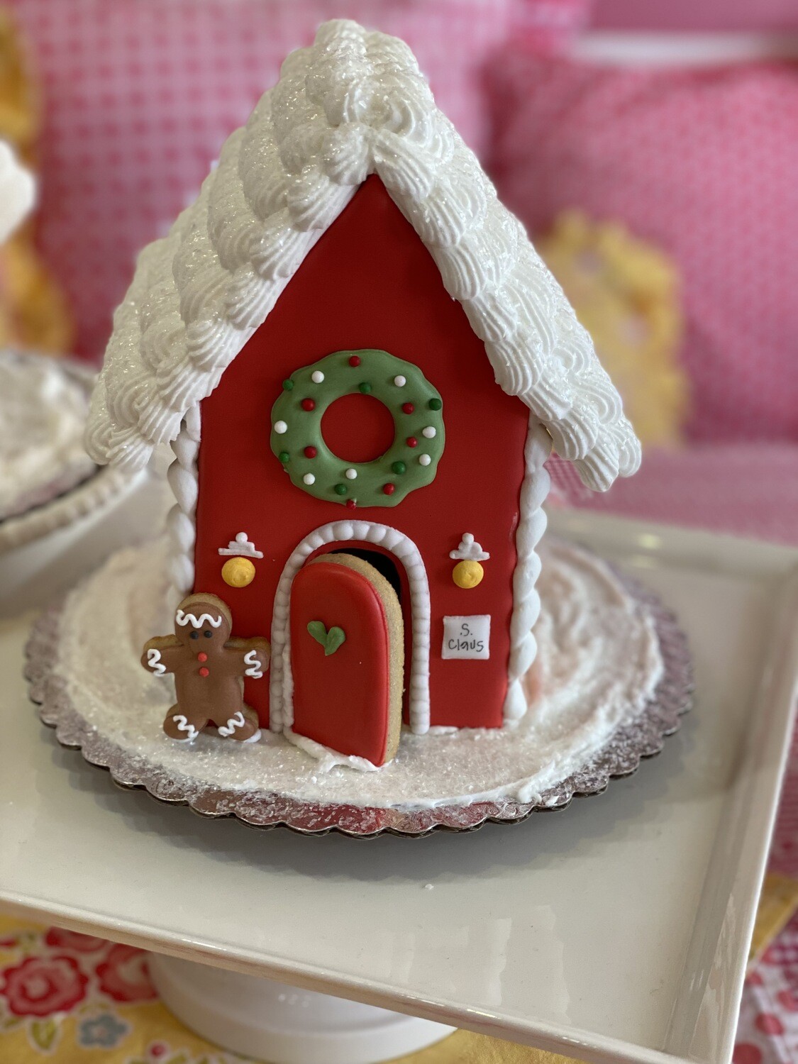 S. Claus Gingerbread House