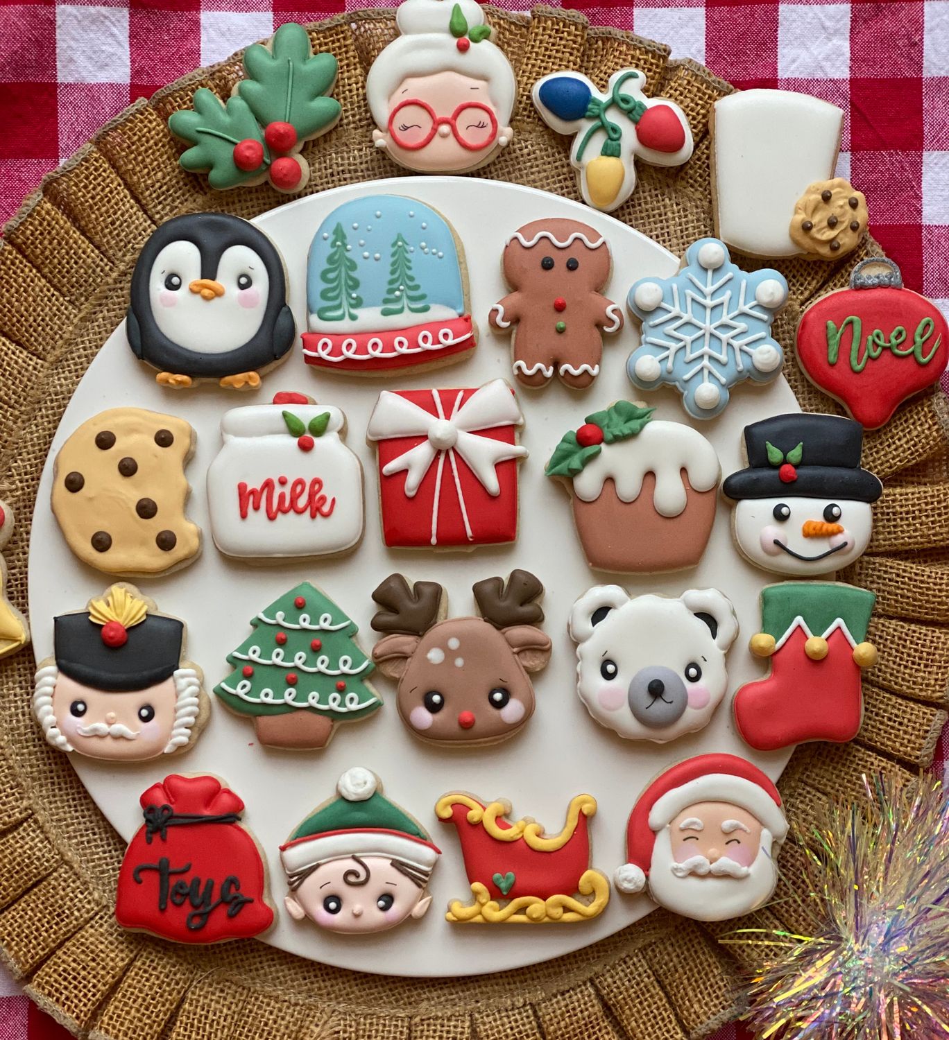 Just the Advent Calendar Cookies