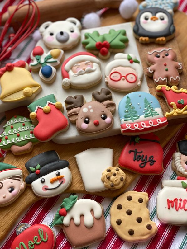 Just the Advent Calendar Cookies