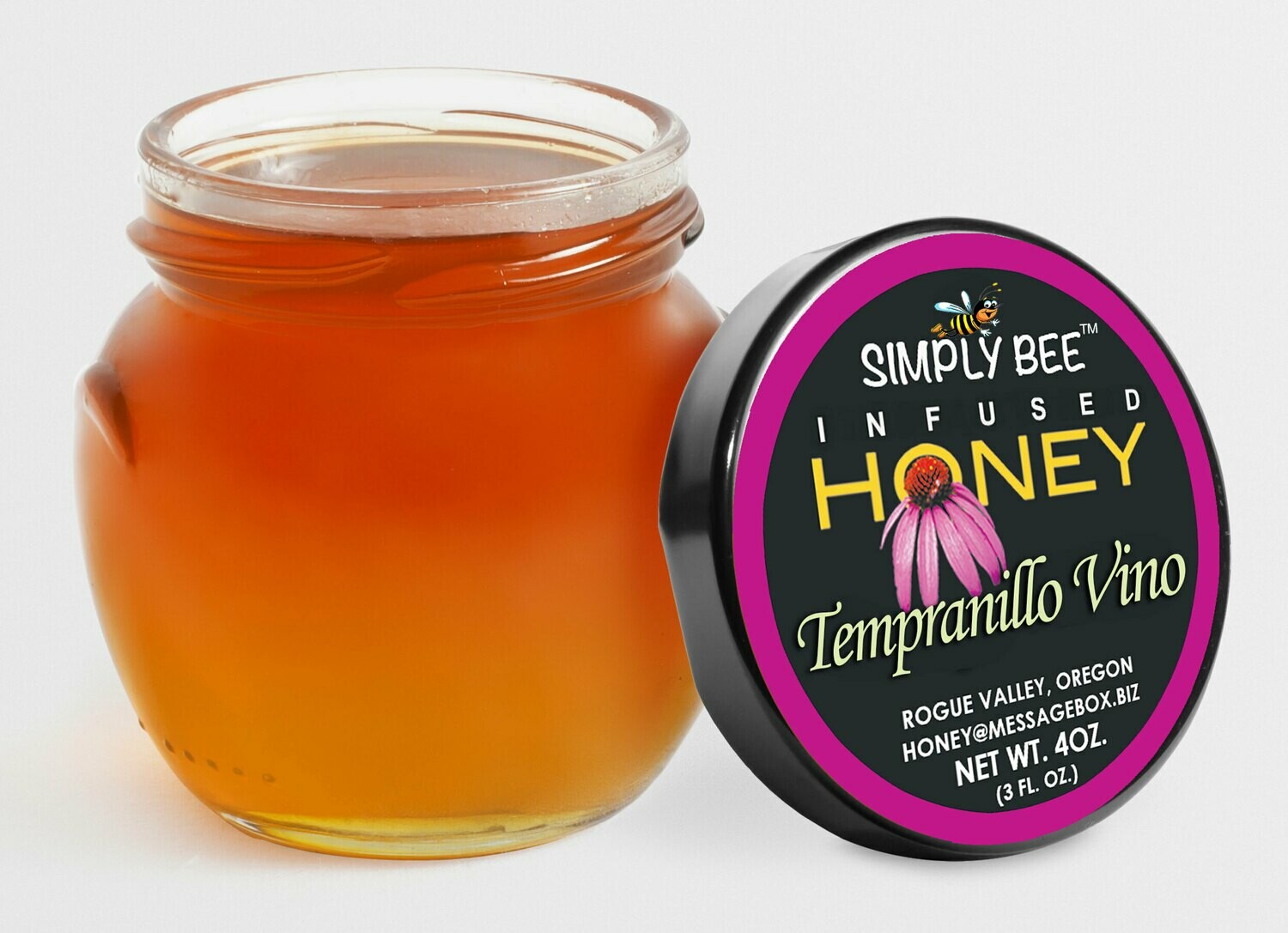 Tempranillo Infused Honey