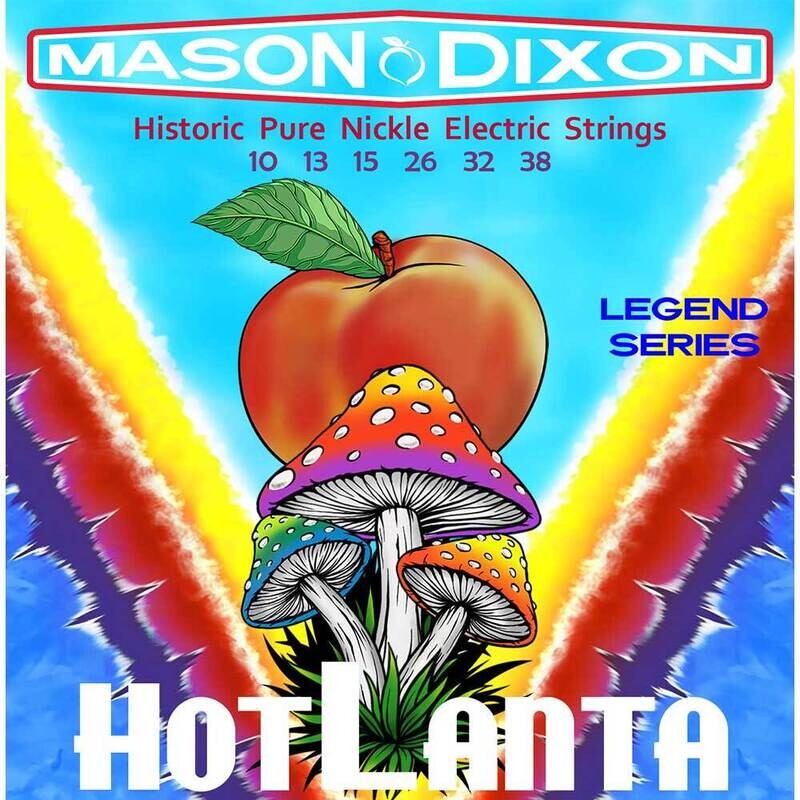 3 Pack HotLanta: Pure Nickel Guitar Strings