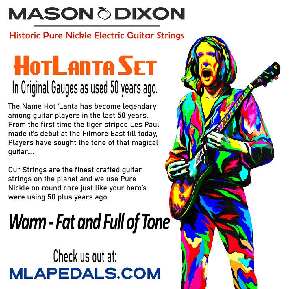 3 Pack HotLanta: Pure Nickel Guitar Strings