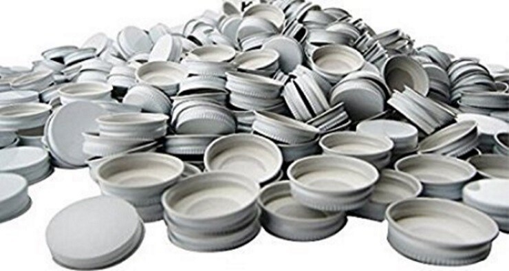 100X METAL GROWLER CAPS 38/400