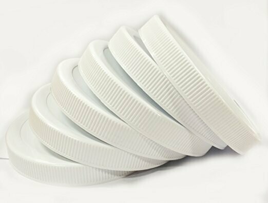 6 PACK OF 1 GALLON FERMENTATION JAR LIDS - PLASTIC W/ POLY LINERS-FAST USA SHIPPING