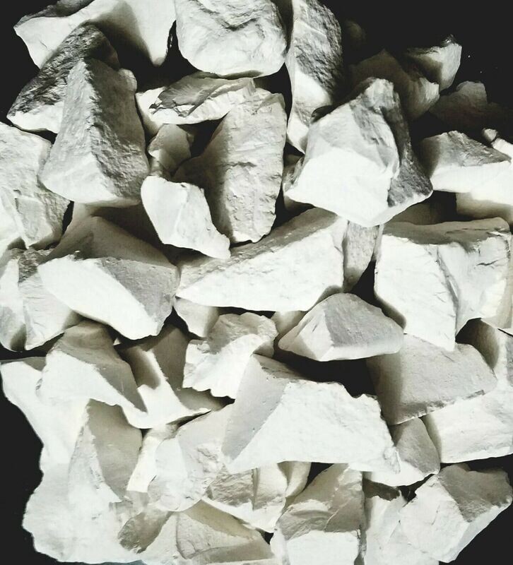 K Georgia White Kaolin Clay Chunks/White Dirt - 5 / 10 / 15 POUNDS FREE SHIPPING