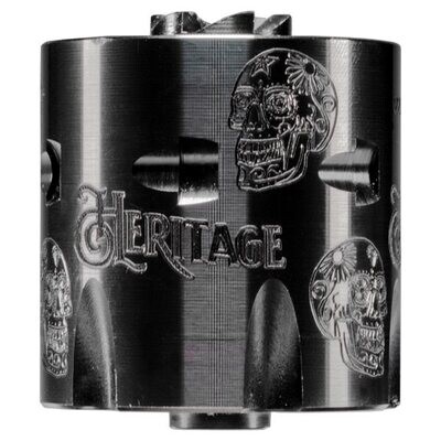 HERITAGE ENGRAVED CYLINDERS - DAY OF THE DEAD SKULLS 22 LR