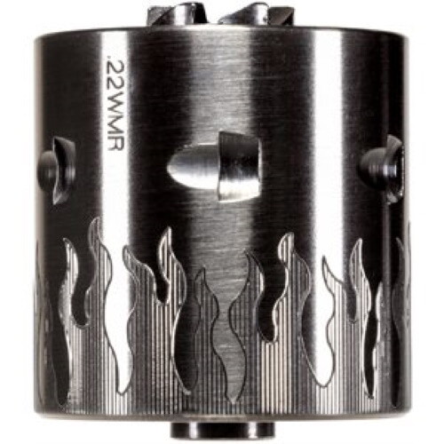 HERITAGE ENGRAVED 22 CA CYLINDERS - FLAMES 22WMR/MAGNUM