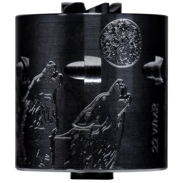 HERITAGE 22 WMR ENGRAVED WOLVES HOWLING AT THE MOON