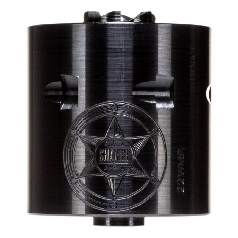 ENGRAVED SHERIFF STAR 22 WMR HERITAGE CYLINDER