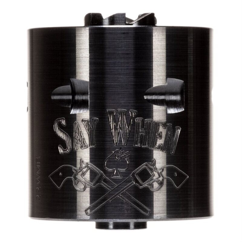 HERITAGE ENGRAVED CYLINDER &quot;SAY WHEN&quot;  22 WMR