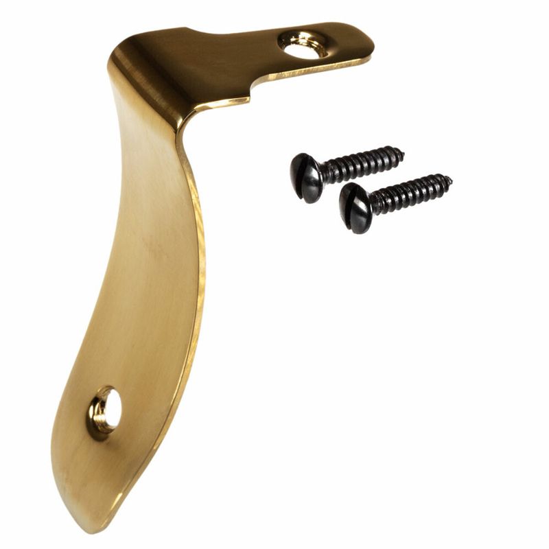 Rossi R92 Carbine GOLD Crescent Butt Stock End Plate W/ Screws - GENUINE-NEW