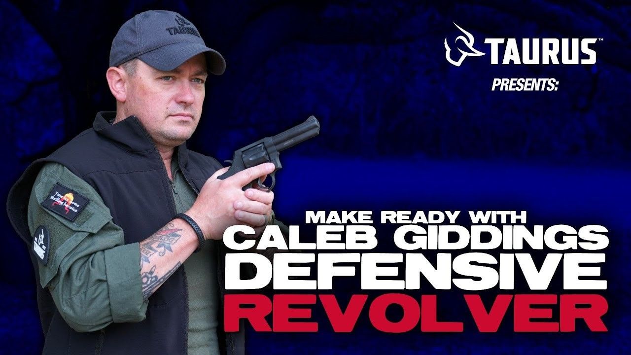 TAURUS-Defensive Revolver DVD Caleb Giddings-FREE SHIPPING