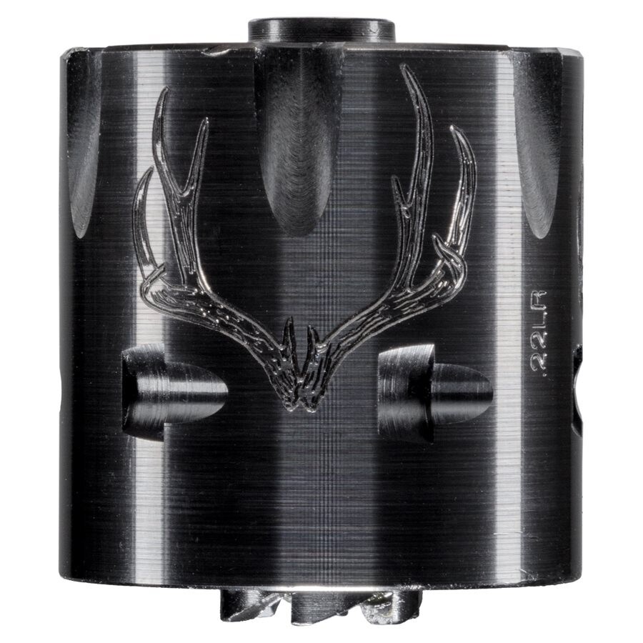 HERITAGE ENGRAVED DEER ANTLERS 22 LR CYLINDER - FREE SHIPPING