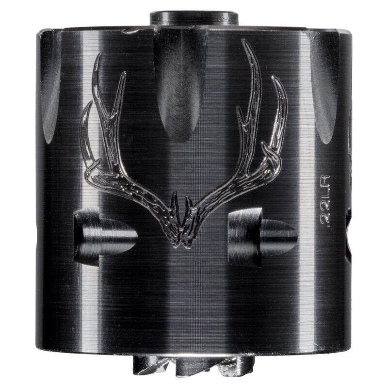 HERITAGE ENGRAVED DEER ANTLERS 22 LR CYLINDER - FREE SHIPPING
