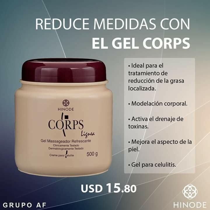 Gel reductor de medidas Corps