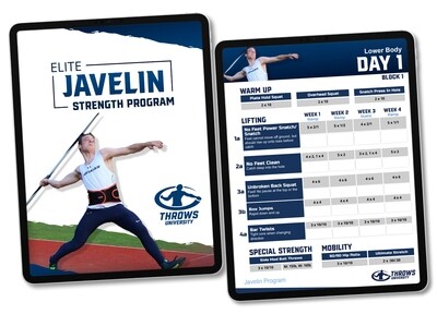 Elite Javelin Strength Program
