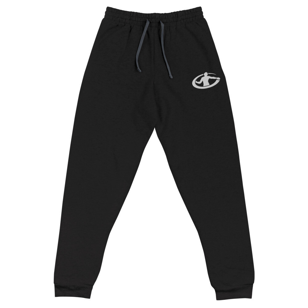 Throws U Unisex Joggers, Color: Black, Size: S