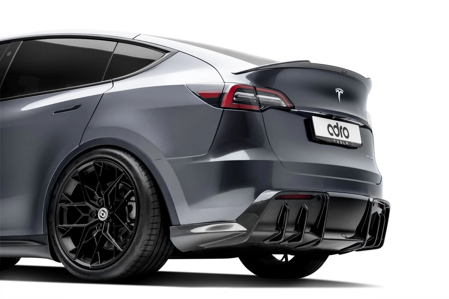 Tesla Model Y Pre-Preg Carbon Fibre Rear Diffuser by Adro (2020+)