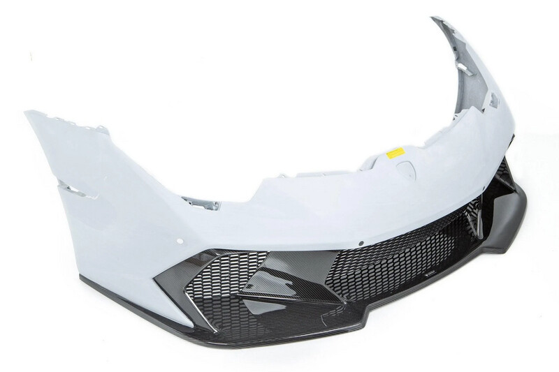 Vorsteiner Carbon Fibre Novara Edizione Front Bumper + Lower Splitter for Lamborghini Huracan (2014-2019)