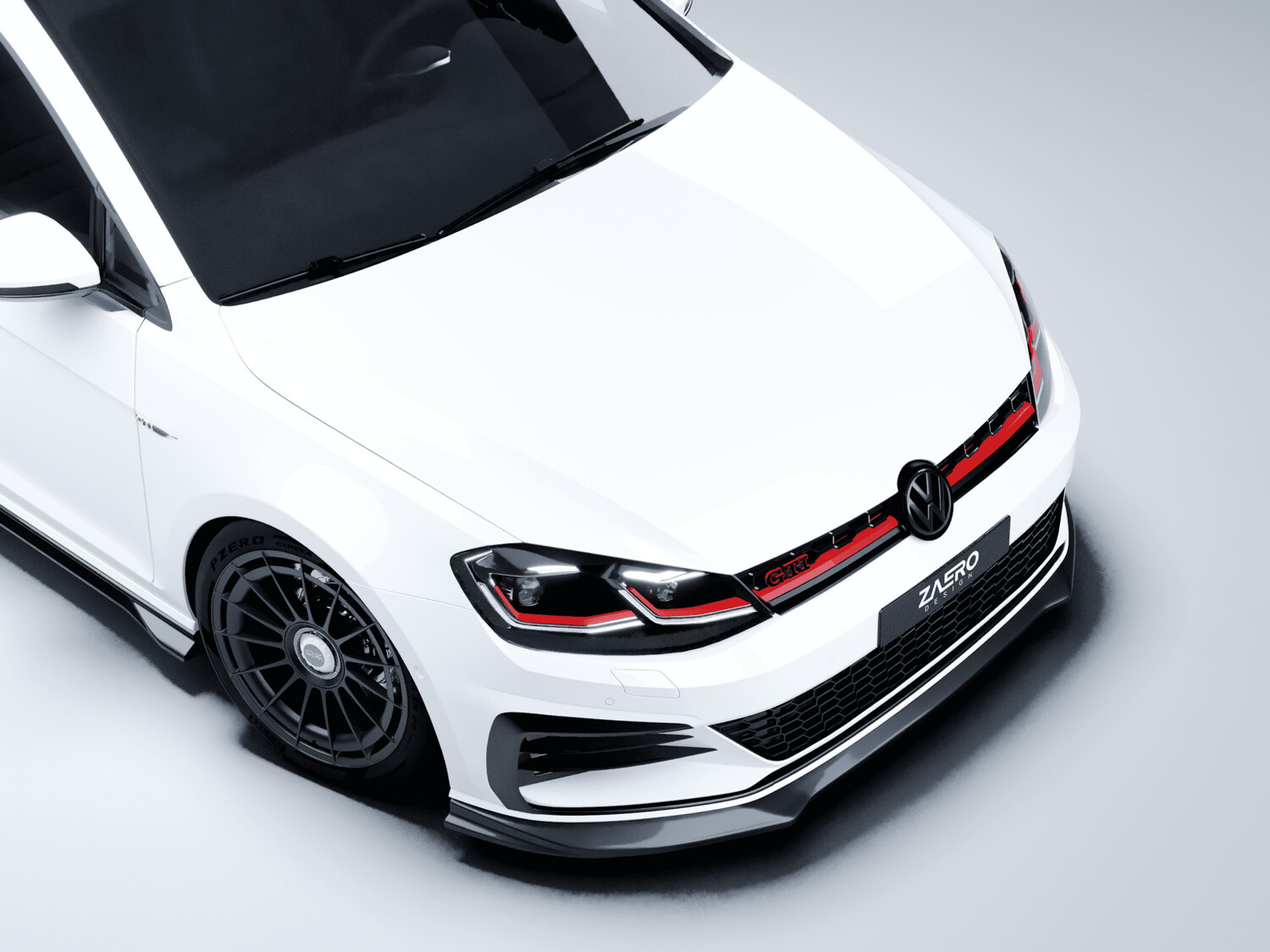 EVO-1 Frontspoiler für VW Golf GTI (MK 7.5)