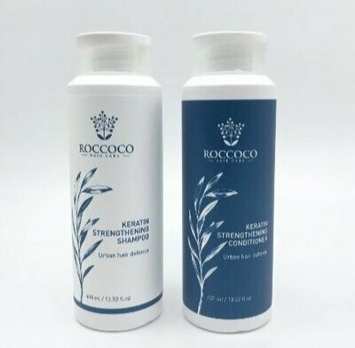 Roccoco Hair Care Keratin Strengthening Shampoo 13.52oz