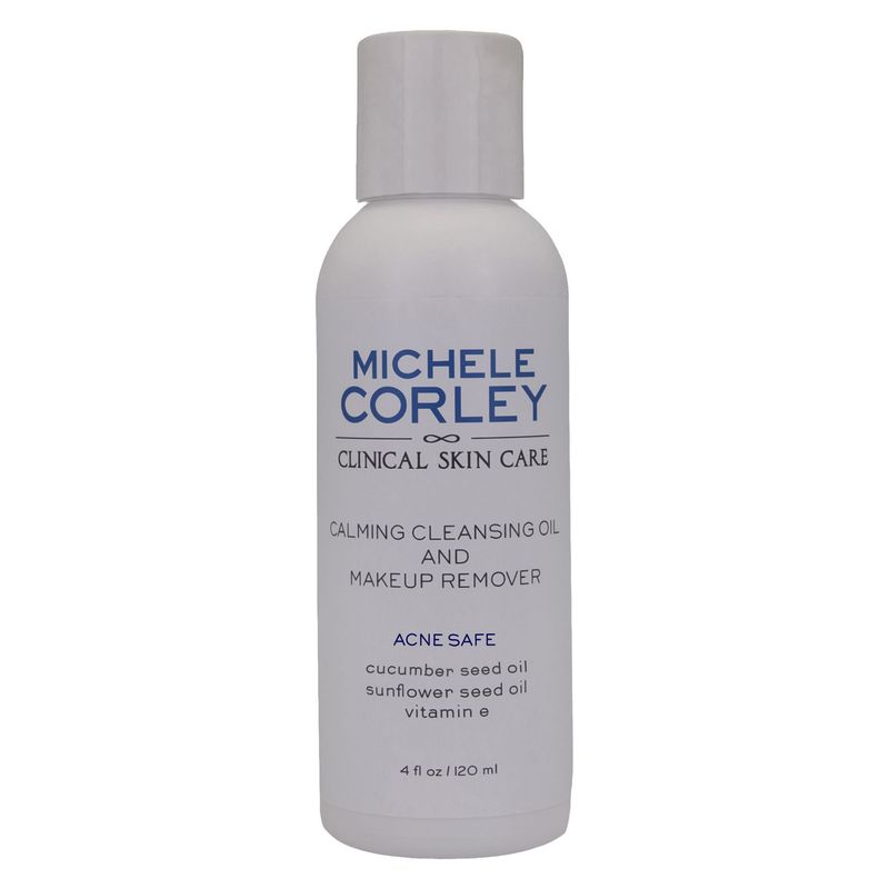 Michele Corley Calming Cleansing Oil and Makeup Remover 10z Michele Corley Calming Cleansing Oil and Makeup Remover 10z