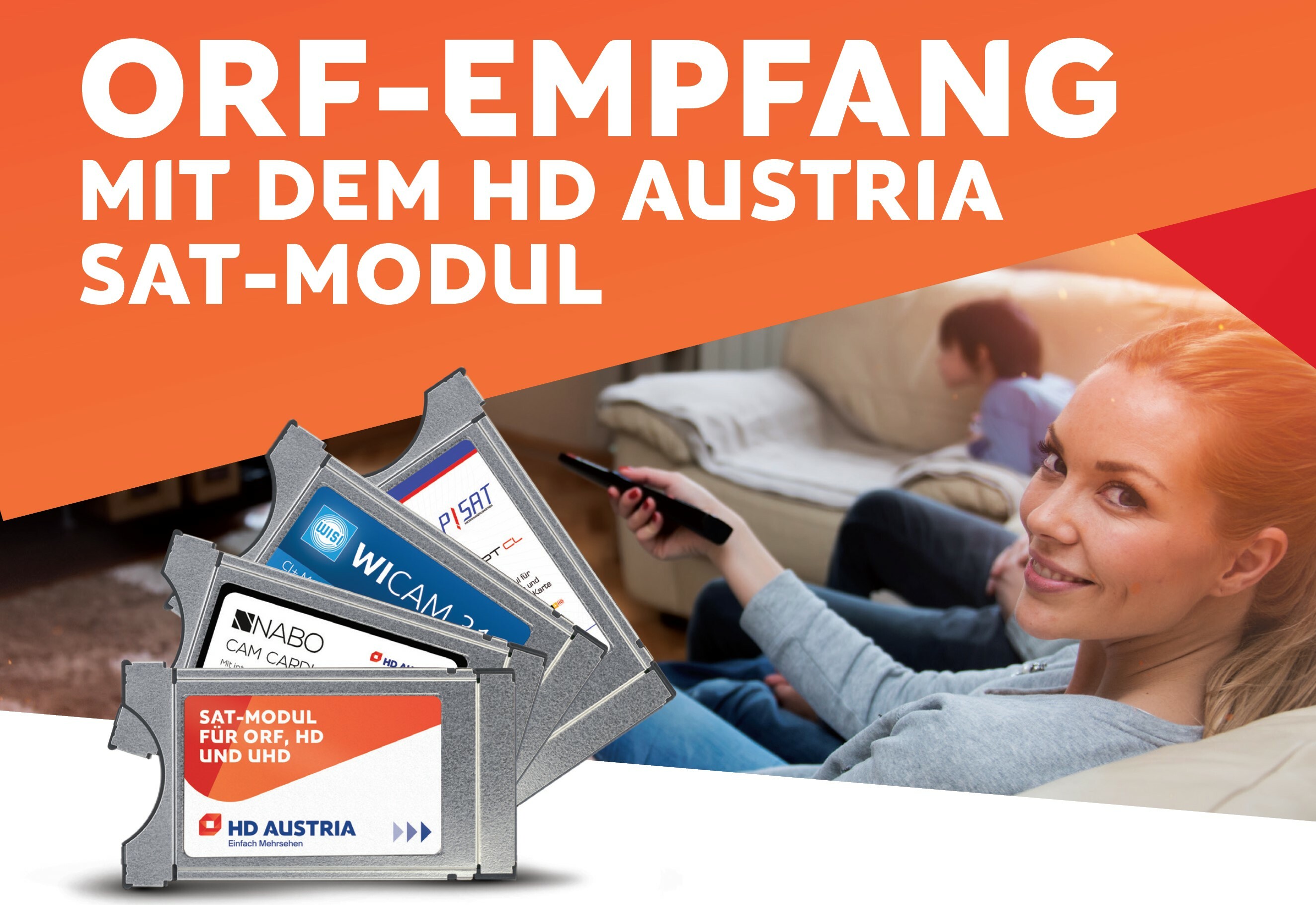 ORF Karte im HD Austria CI Modul freigeschaltet, kartenheld-Support bis 2025 
