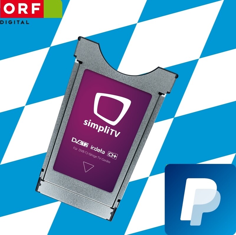 FREISCHALTUNG Ihres simpliTV CI+ Moduls oder Receivers (KEIN SAT) - dauerhaft freigeschaltet