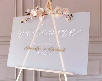 Bridal Acrylic Signage & Items