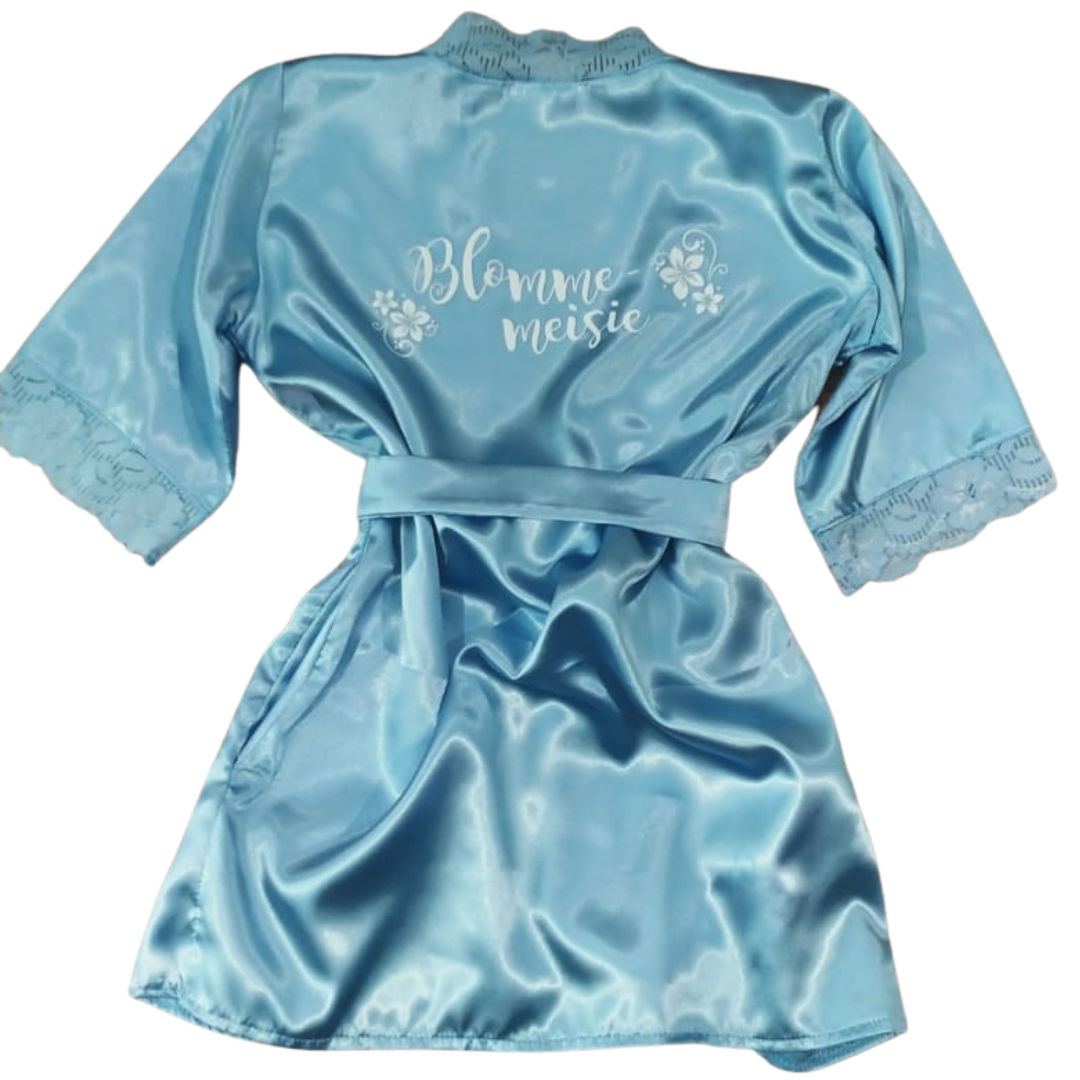 Dressing Gown - Flower Girl