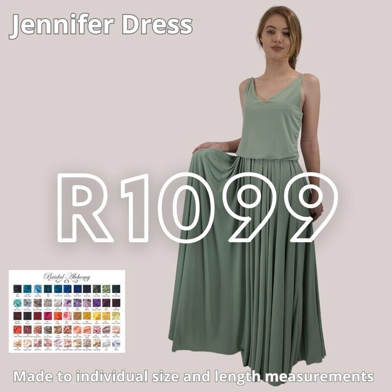 Jennifer Dress - Various Colours Available