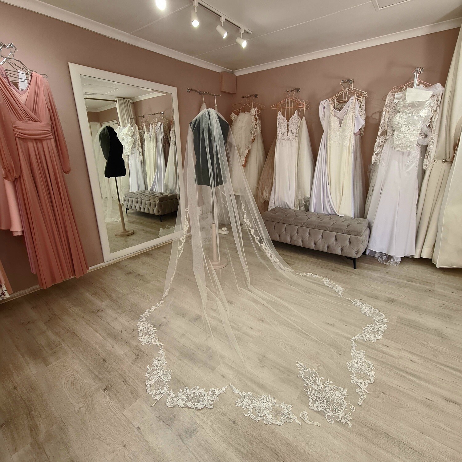 Lace Edged Veil