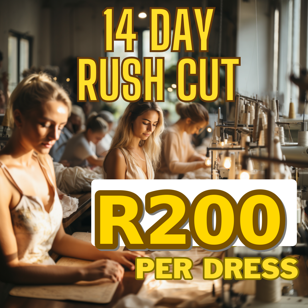 14 Day Rush Cut Service - Based On An Existing Order
