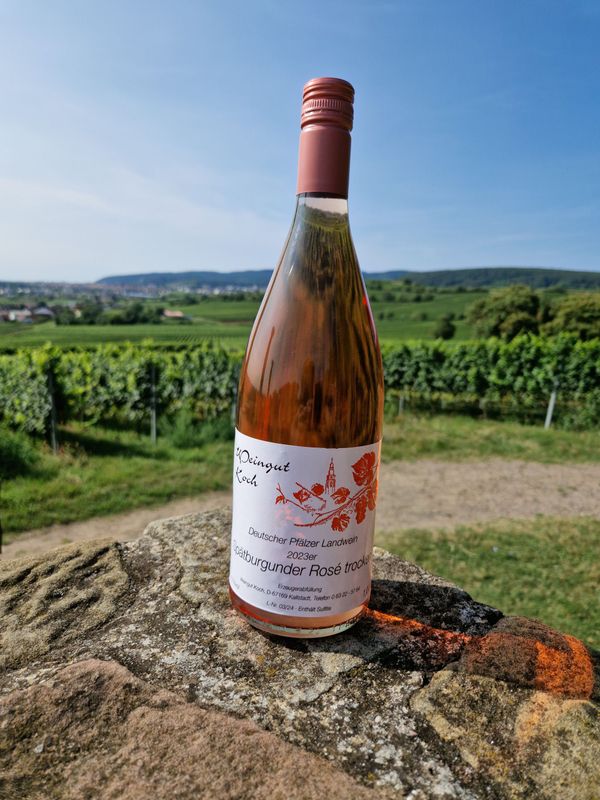 2023 Spätburgunder Rose trocken 1,0Liter 2023 Spätburgunder Rose trocken 1,0Liter
