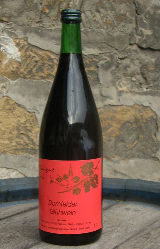 Dornfelder Glühwein rot/ Winzerglühwein weiß