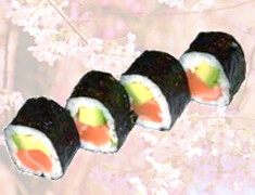 54 Maki Salmón y Aguacate - 4p