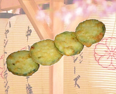 8 Tempura de Calabacín relleno de Queso