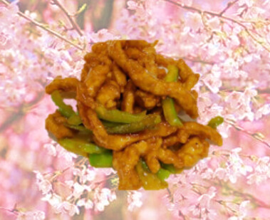 120 Tiras de pollo teriyaki