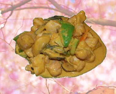 46 Pollo con salsa curry