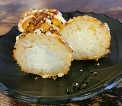 29A Niguirimeshi - 2u - Bolitas de arroz frito relleno de queso