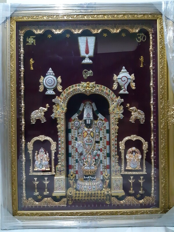 Vengatachelapthy Marble with stone (3 by 4 feets)