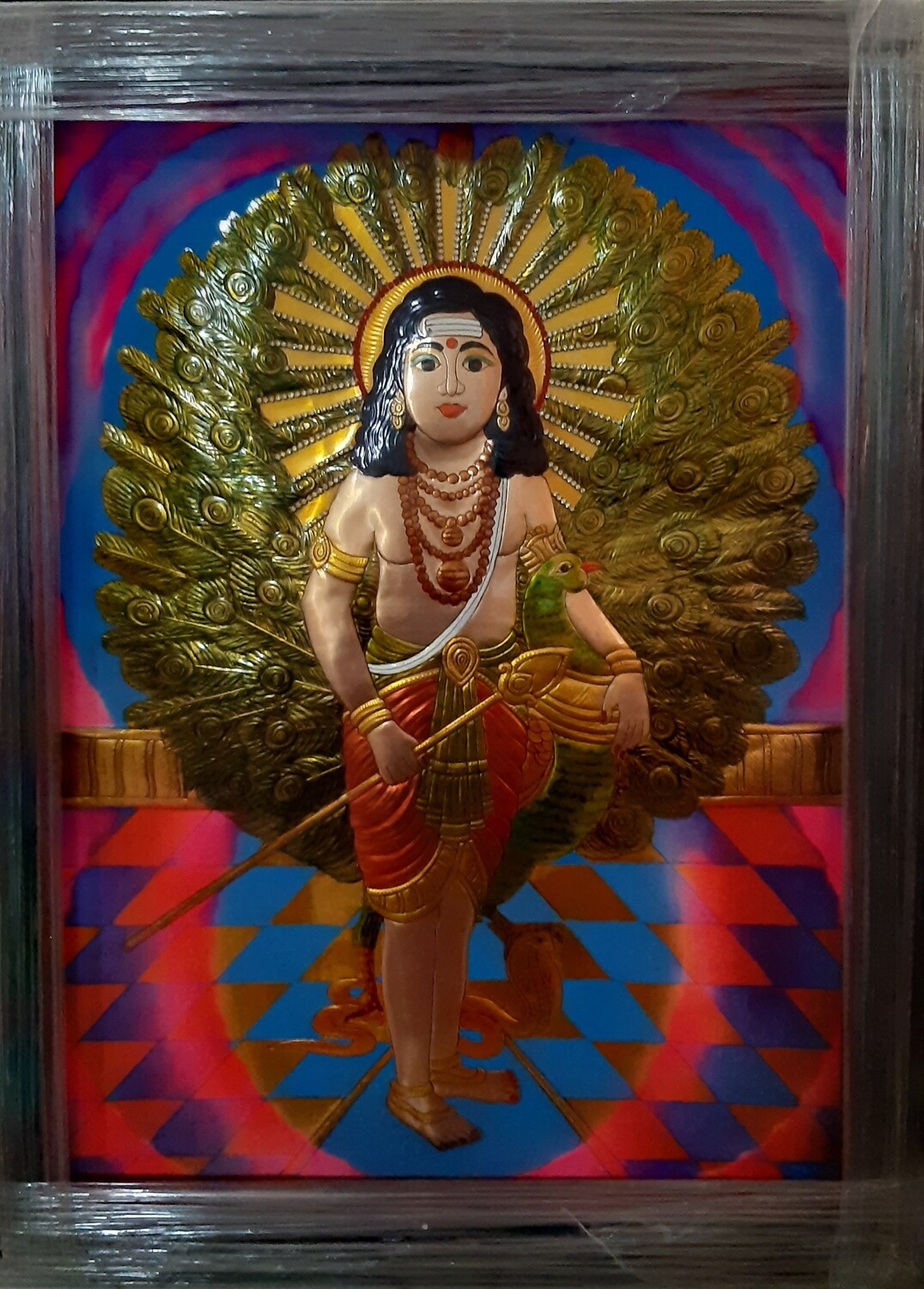 Bala Murugan Copper  18 by 24