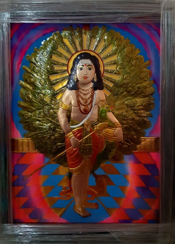 Bala Murugan Copper  18 by 24