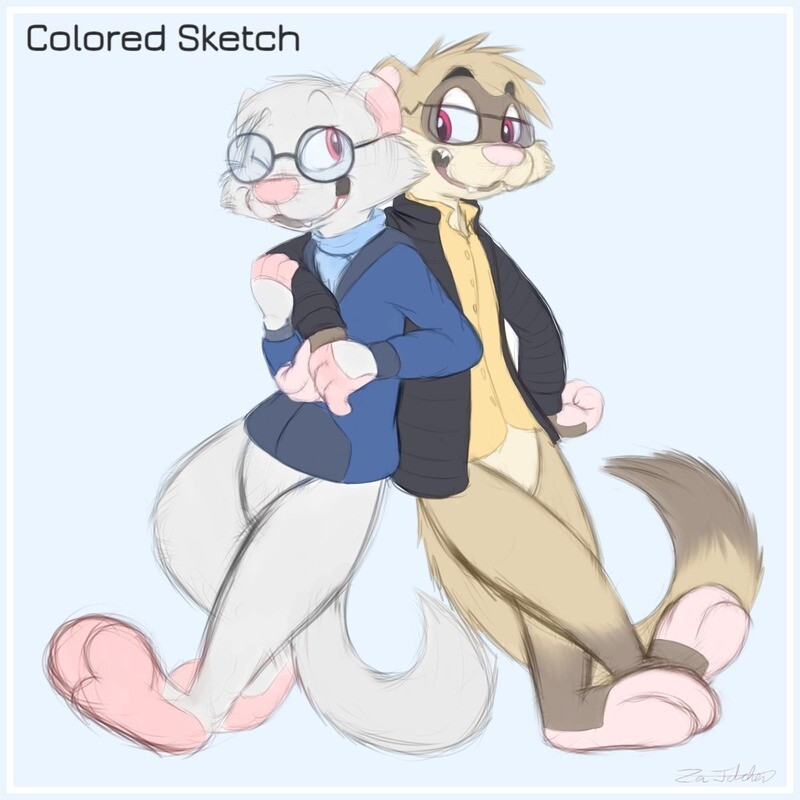 Sketch: Colored ($40 - $60)